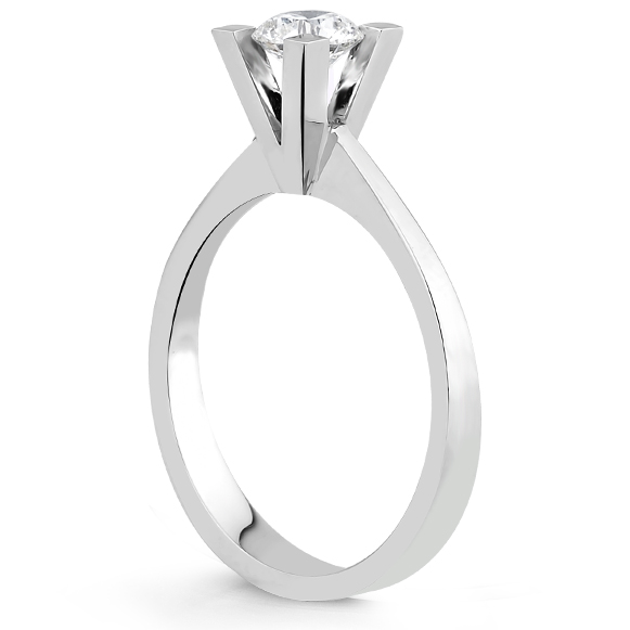 0.30 ct. G color SI HRD Sertifikalı Yüzük